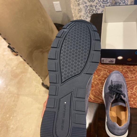 Peter Millar Men's Size 11.5M Navy Wayfare Runner MSRP $250 - Picture 6 of 8